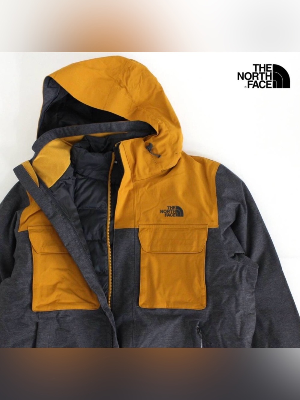 The North Face 3-in-1 Triclimate Jacket Coat gorpcore TNF NFOA37JR 550 puffer